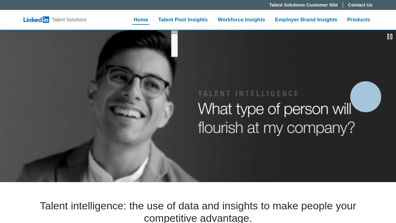 LinkedIn Talent Insights